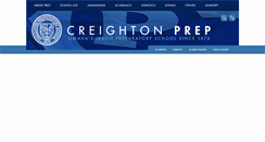 Desktop Screenshot of creightonprep.creighton.edu
