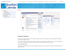 Tablet Screenshot of blueskies.creighton.edu