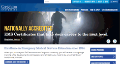 Desktop Screenshot of ems.creighton.edu